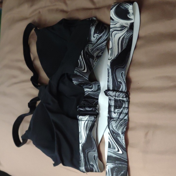 Adore Me racer back, wrap around strap bikini top only, size S - Picture 2 of 2